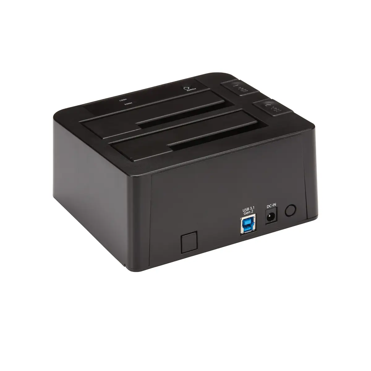 USB 3.1 Festplattenkopierstation für 6,4cm (2,5")/8,9cm (3,5") SATA HDD/SSD