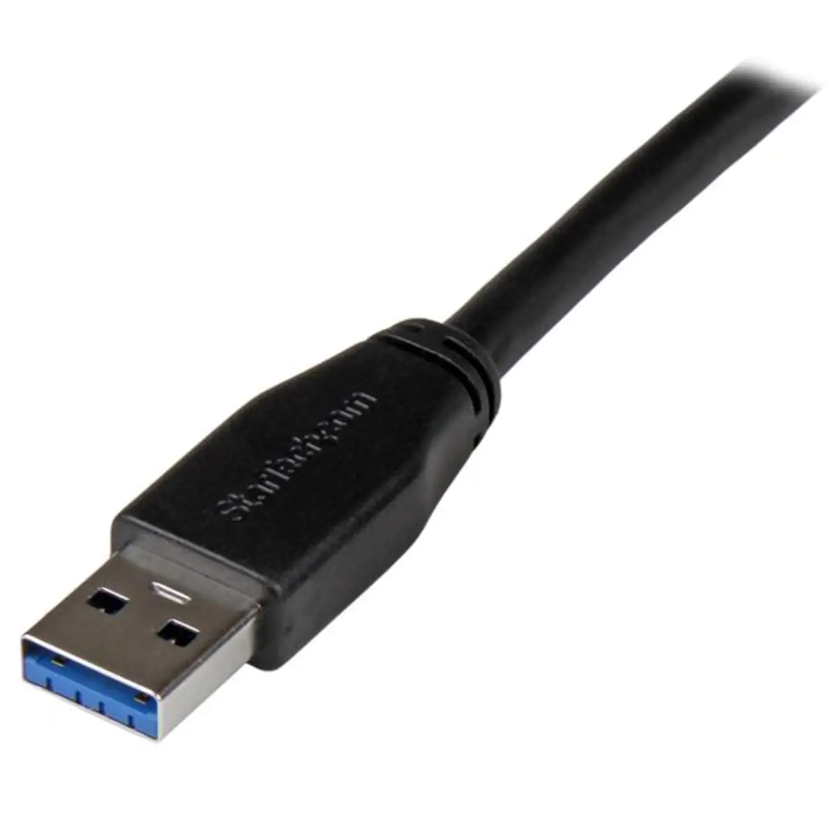 Active USB 3.0 Kabel A/B Stecker/Stecker schwarz 10m