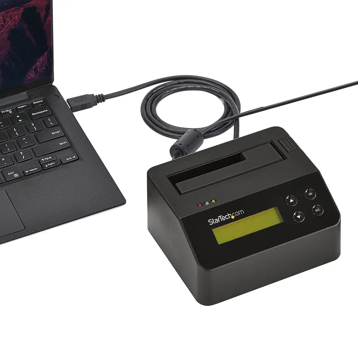USB 3.0 Stand-Alone Eraser Dock für 2,5" und 3,5" SATA Laufwerke