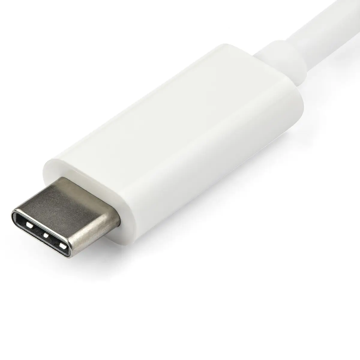 StarTech USB-C to VGA adaptor white
