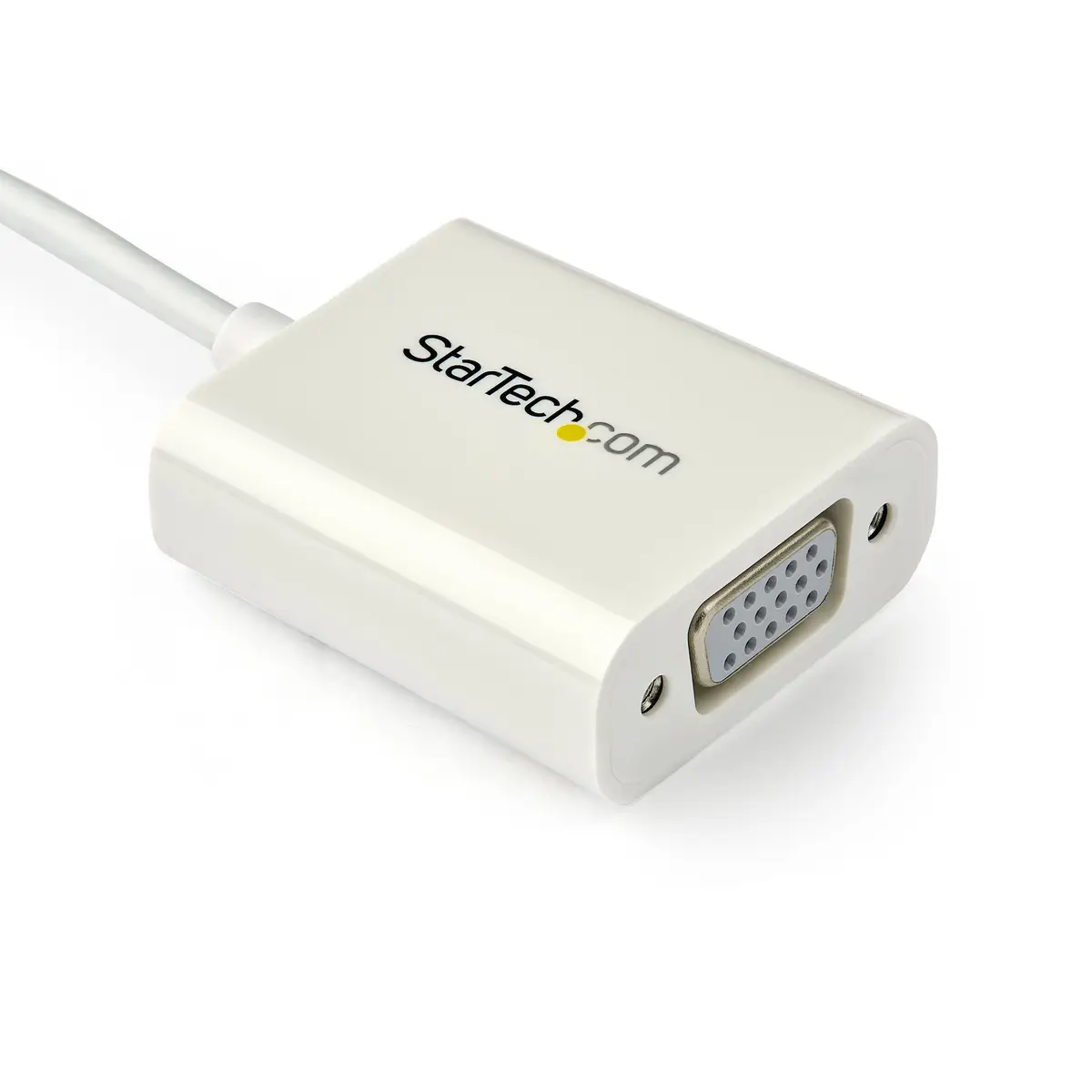 StarTech USB-C to VGA adaptor white