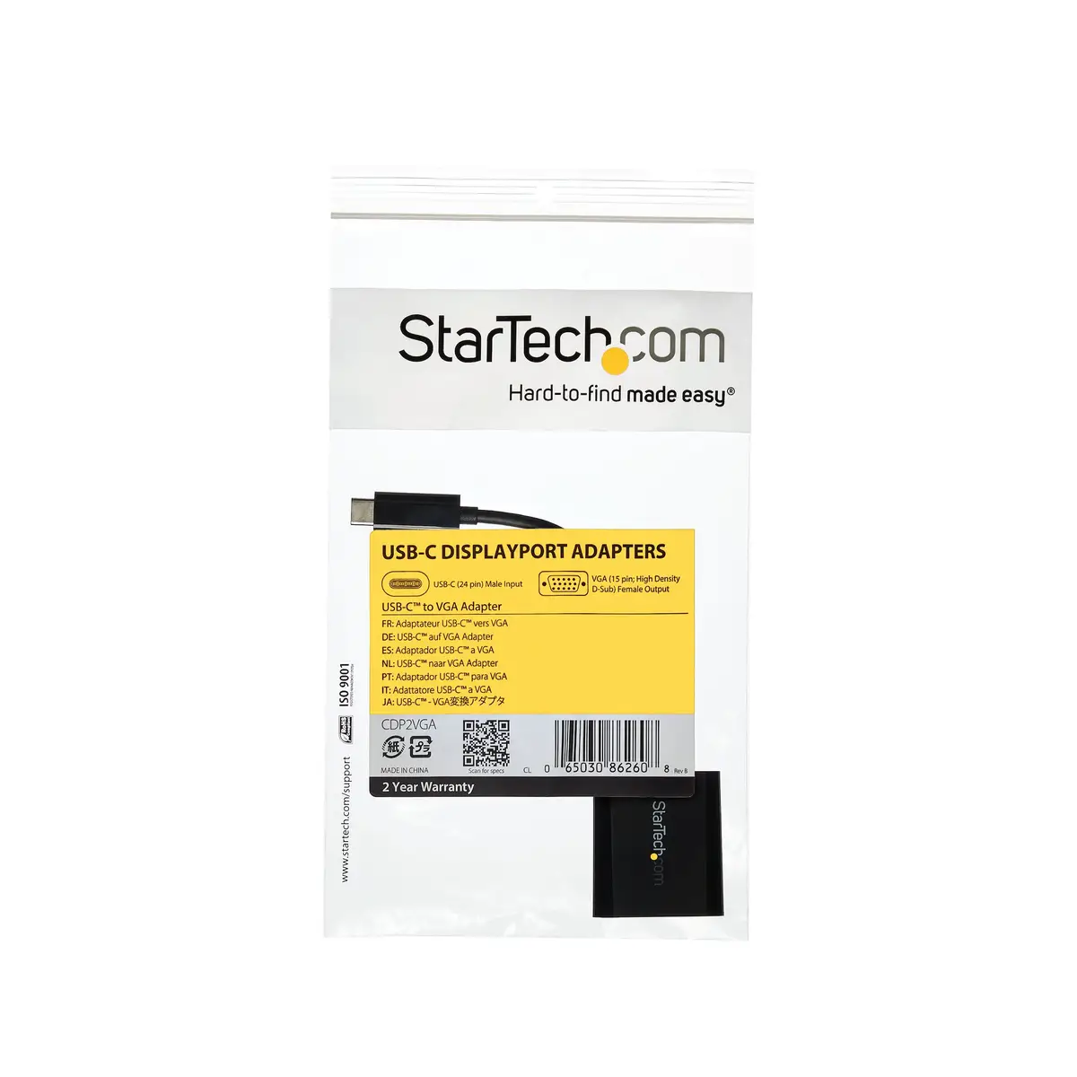 StarTech USB-C to VGA adaptor