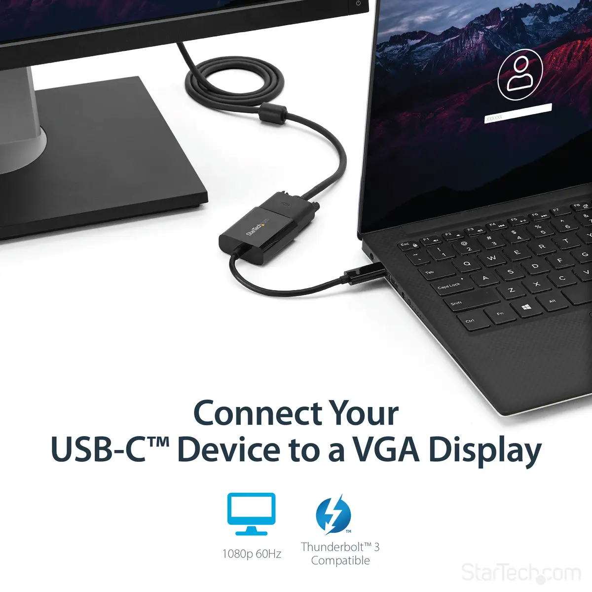 StarTech USB-C to VGA adaptor