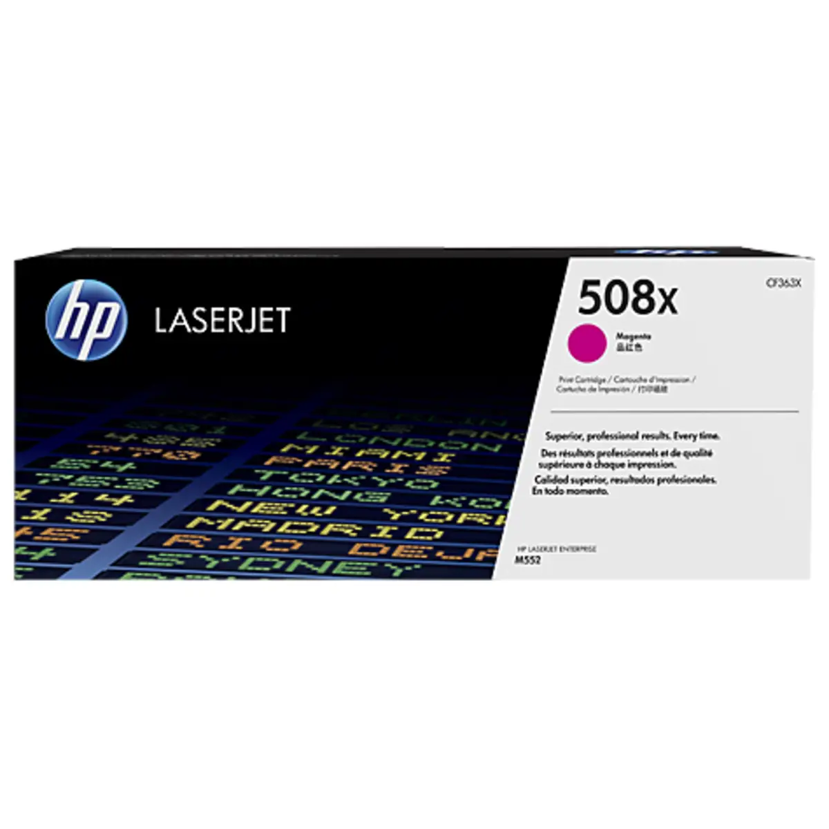 Toner 508X ca. 9.500 Seiten Magenta