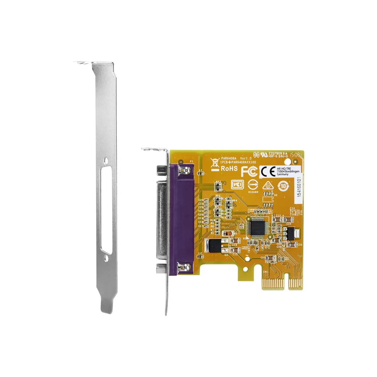 PCIe x1 Parallel Port Card