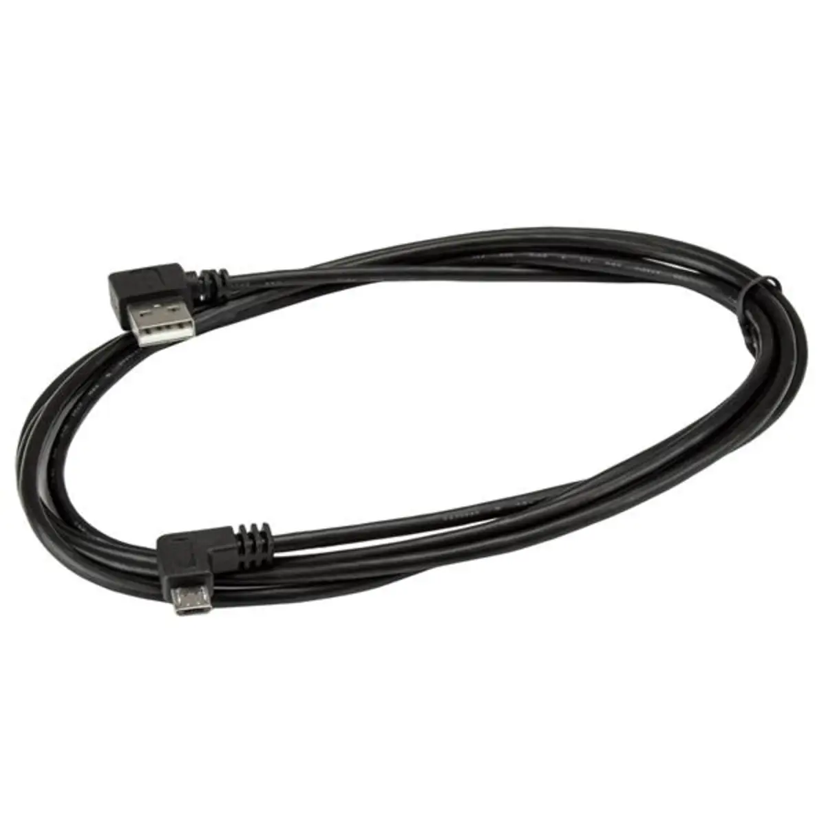 Micro-USB Cable Stecker/Stecker Schwarz 2 m