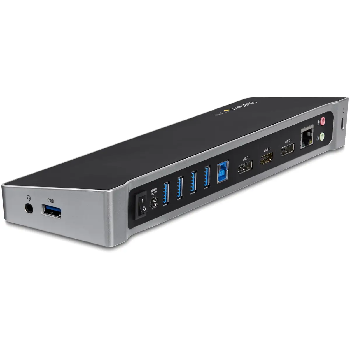 Triple-Video Docking Station
