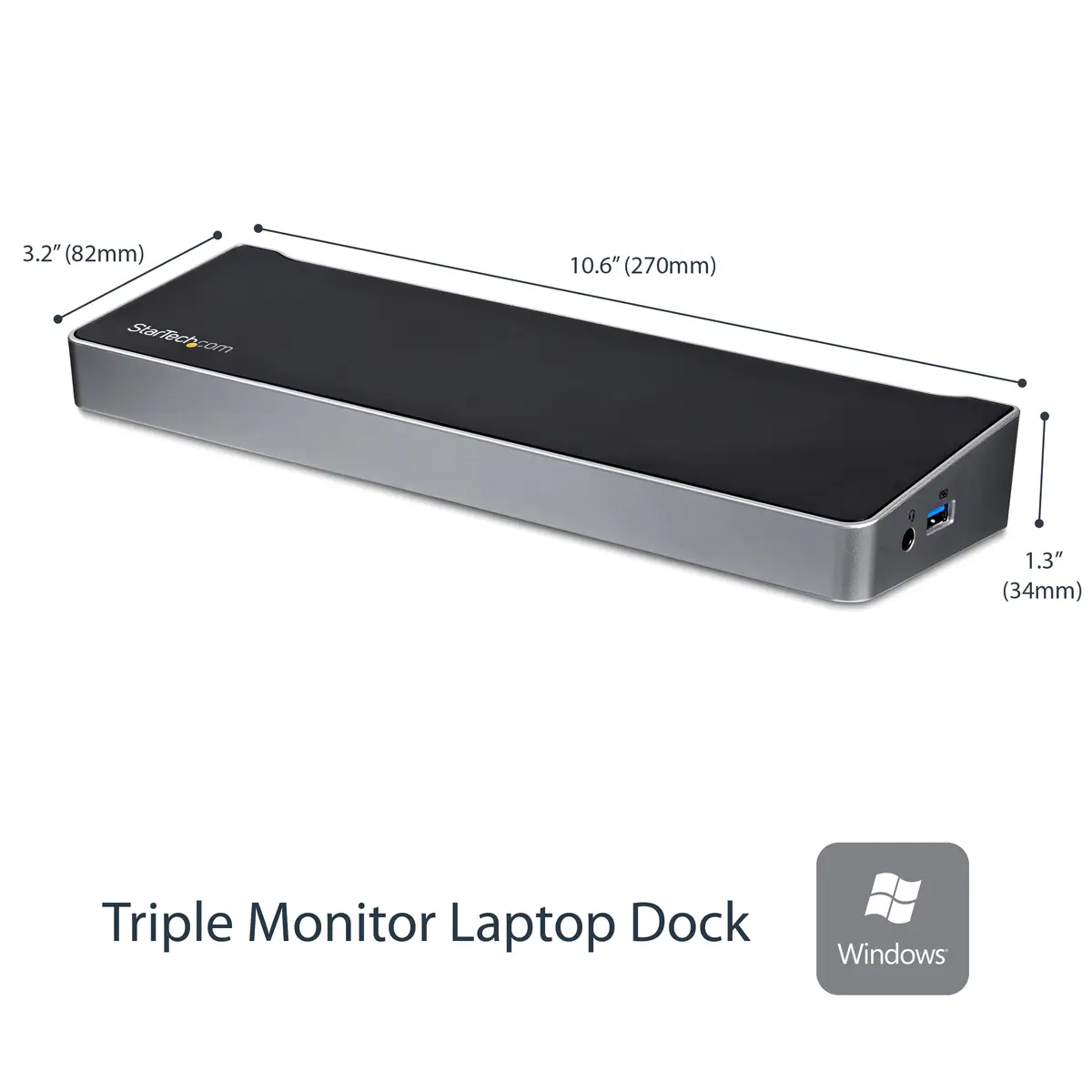 Triple-Video Docking Station