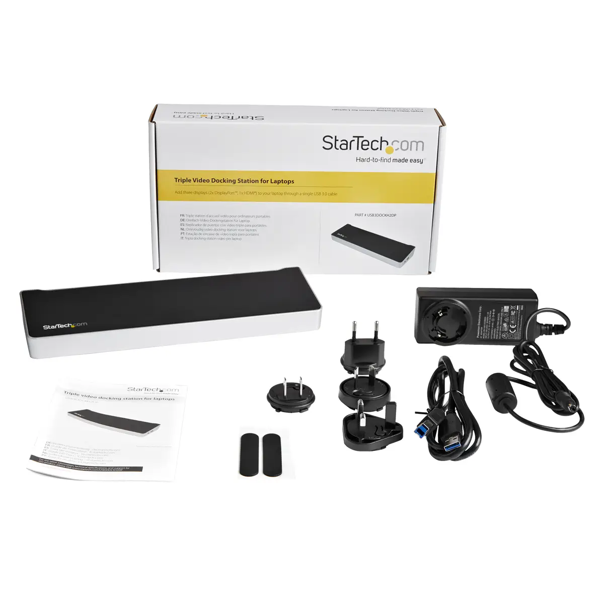 Triple-Video Docking Station