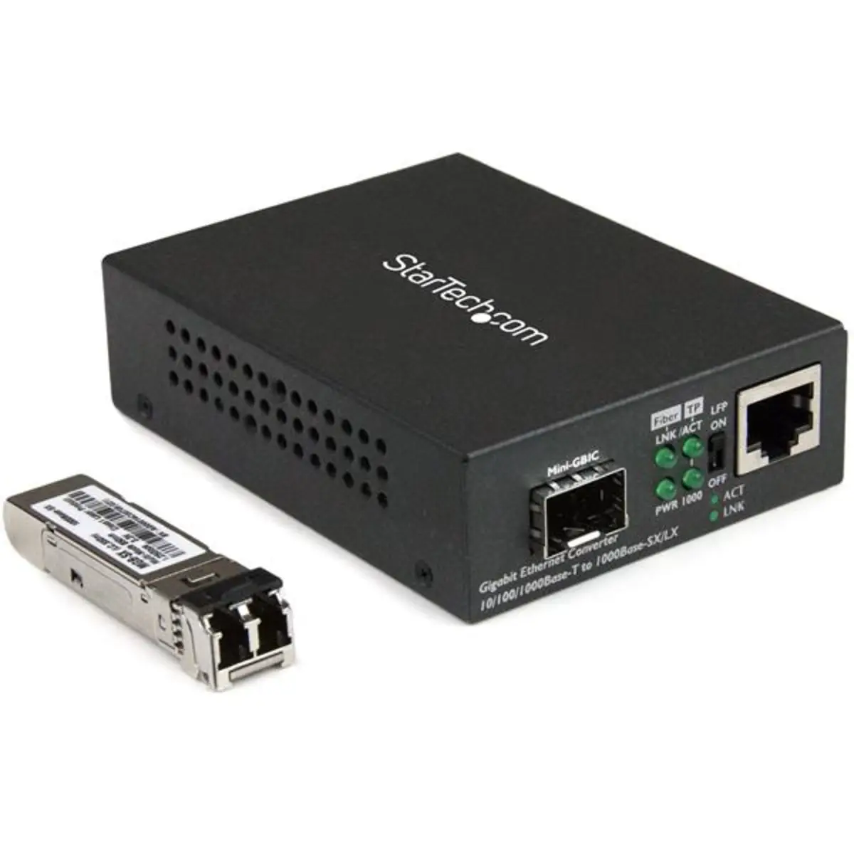 Gigabit Ethernet Glasfaser Medienkonverter 850nm MM LC