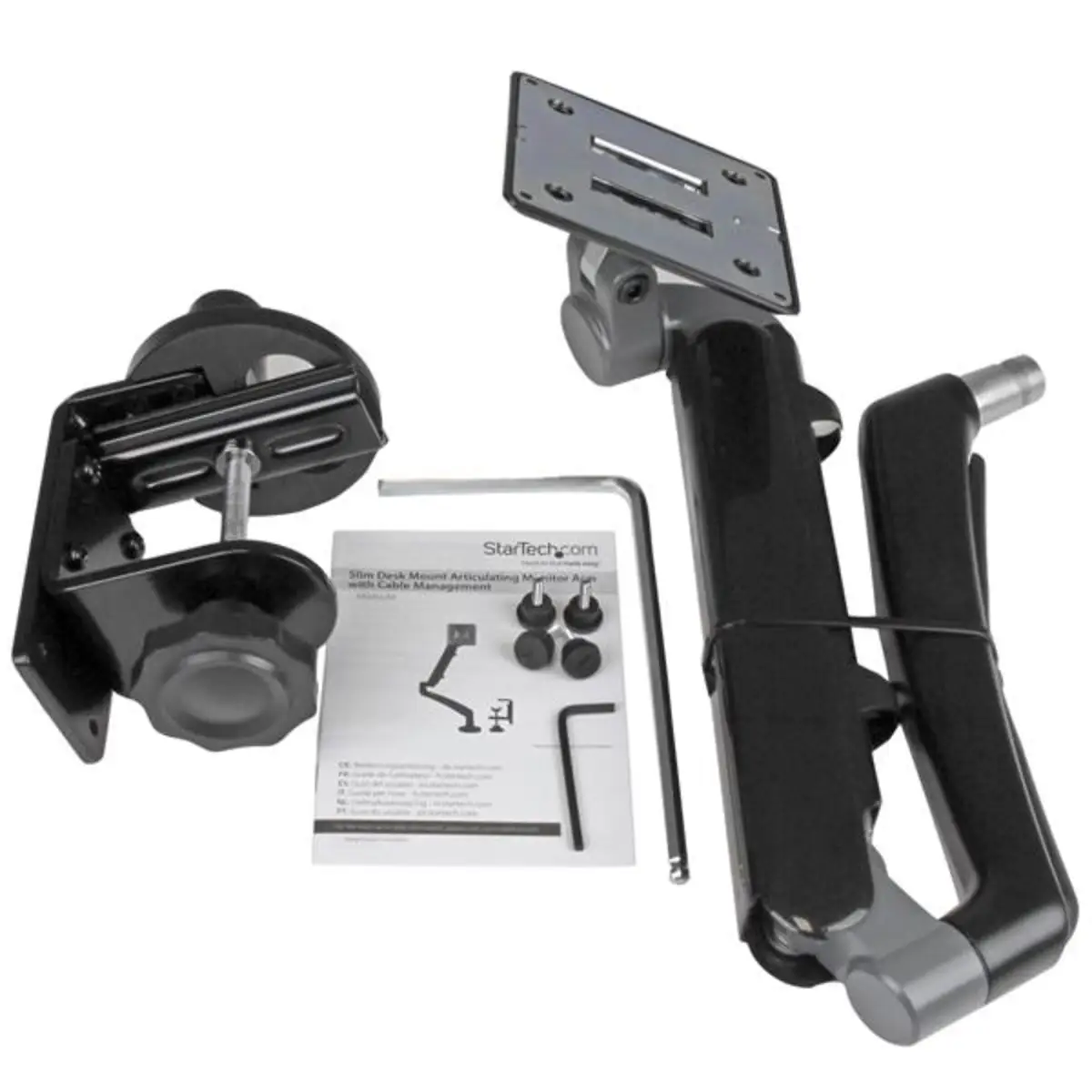 Articulating Monitor Arm 75x75 mm/100x100 mm VESA schwarz 2 kg