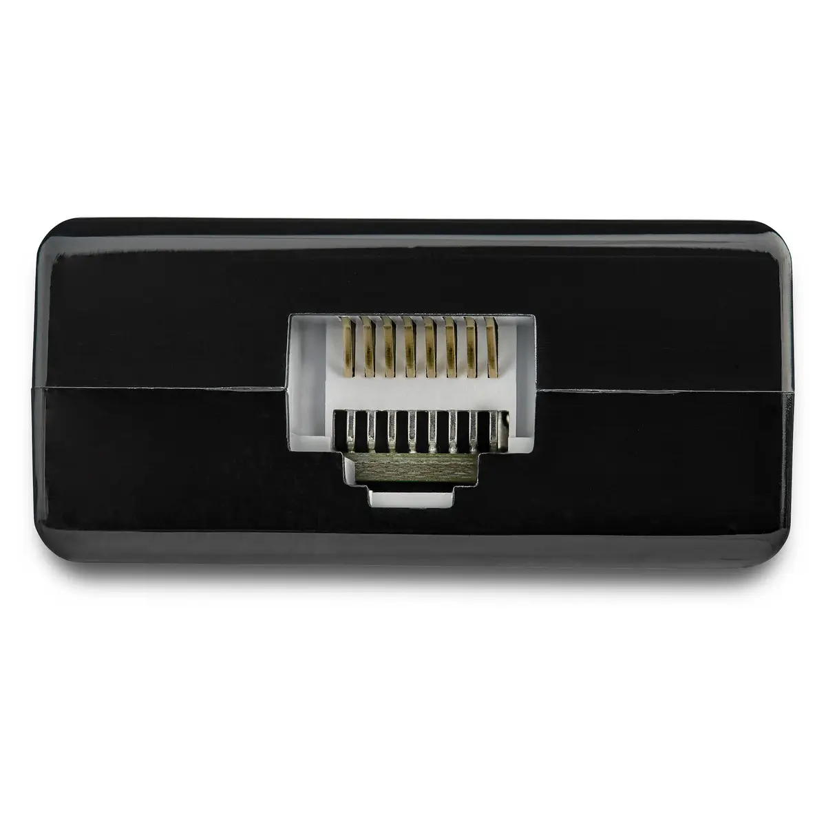 USB 3.0 auf Gigabit Netzwerk Adapter mit 2 Port USB Hub Schwarz