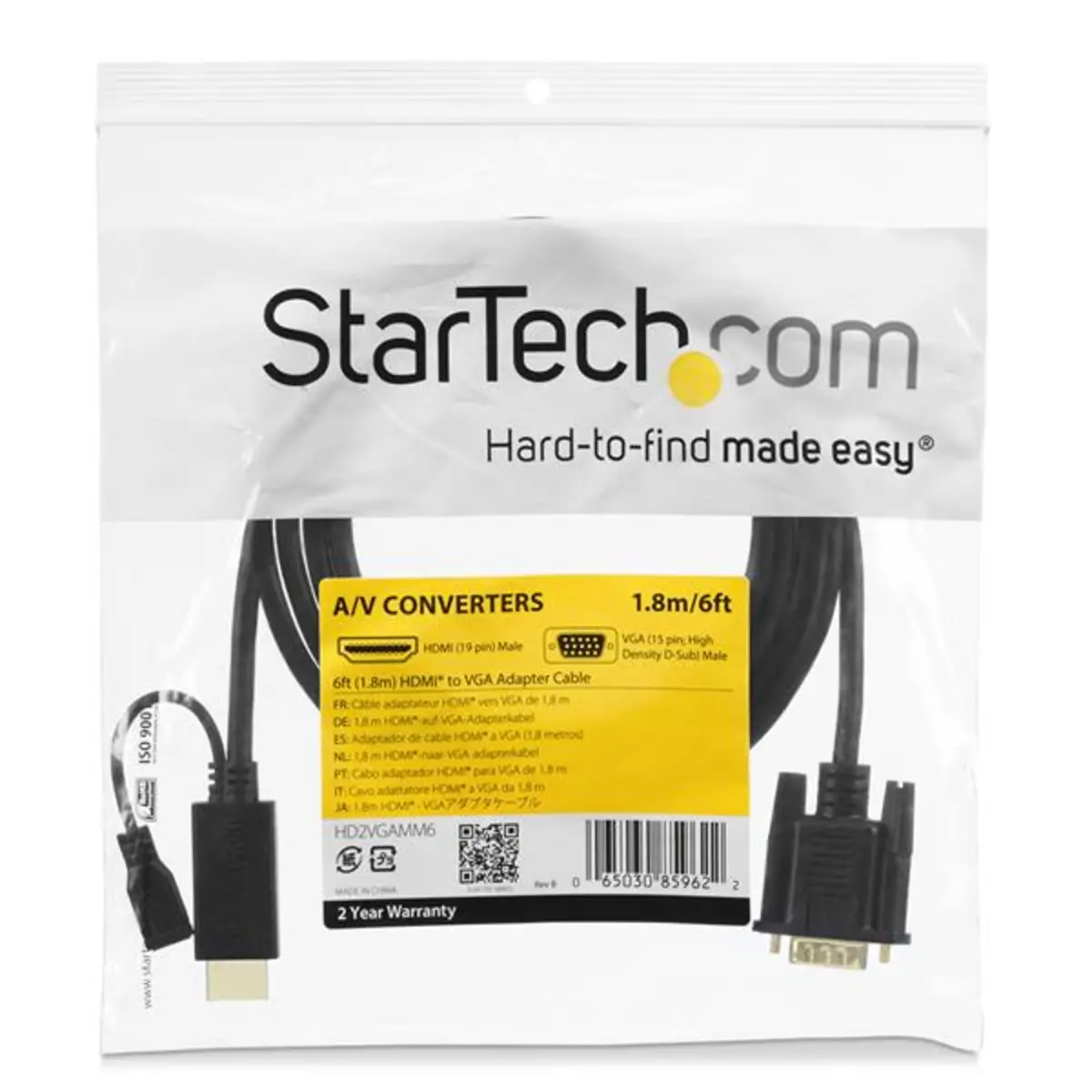 HDMI auf VGA Konverter Kabel Stecker/Stecker 3 m