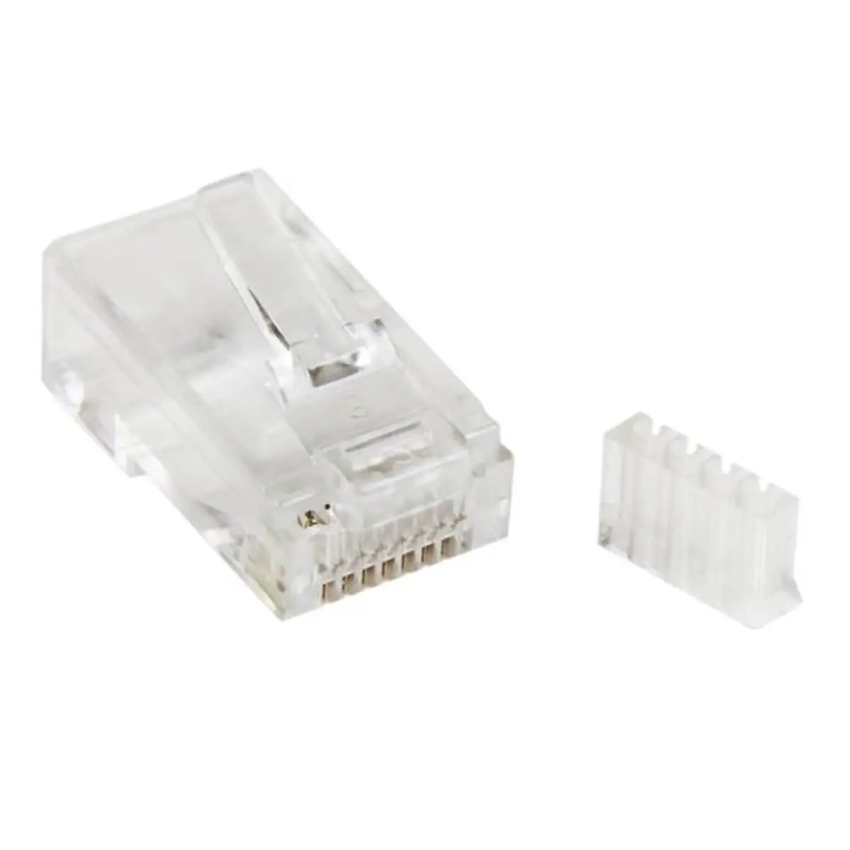 Cat 6 RJ45 Steckverbinder für Volldraht 50 Stck.