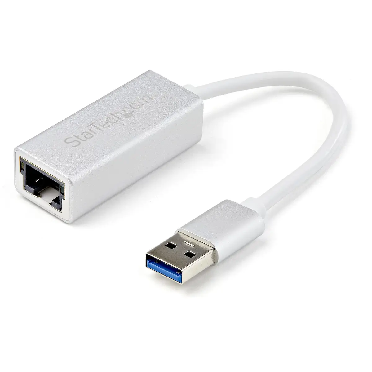 USB 3.0 auf Gigabit Netzwerkadapter Silber