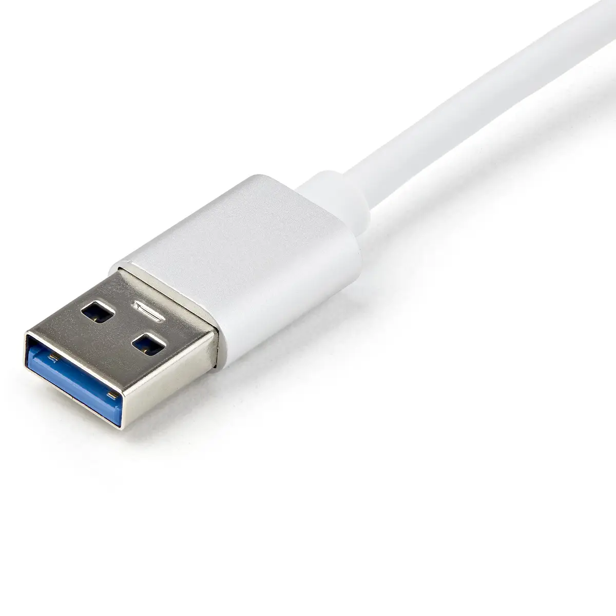 USB 3.0 auf Gigabit Netzwerkadapter Silber