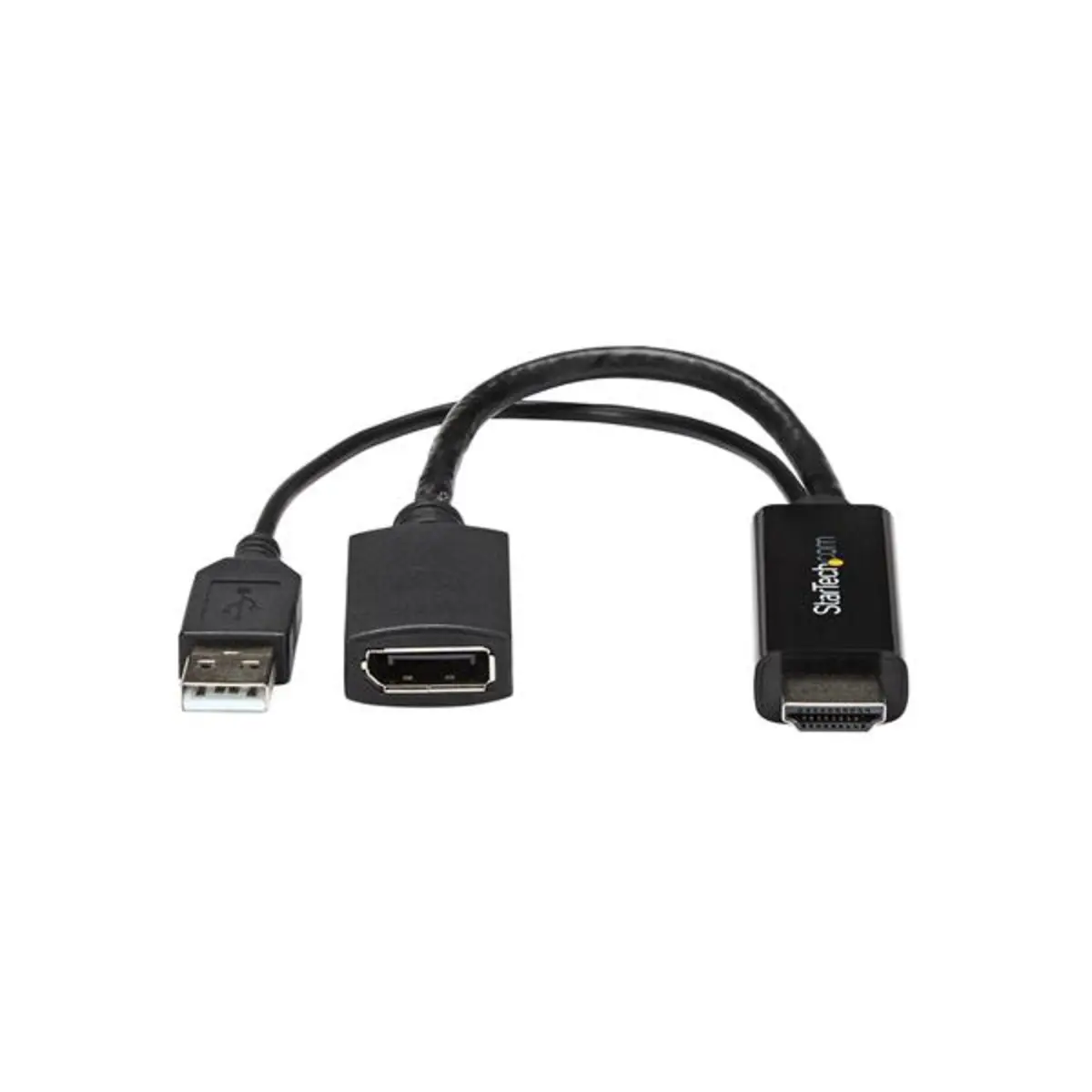 StarTech HDMI to DP converter 4 K black
