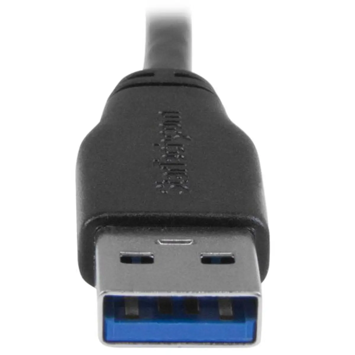 Micro USB 3.0 Kabel A/Micro B Stecker/Winkelstecker schwarz 0,5m