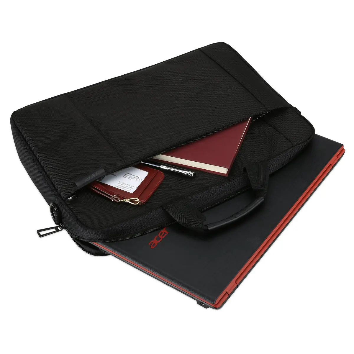 Traveller Case für 39,6cm (15,6") Notebooks Kunststoff schwarz