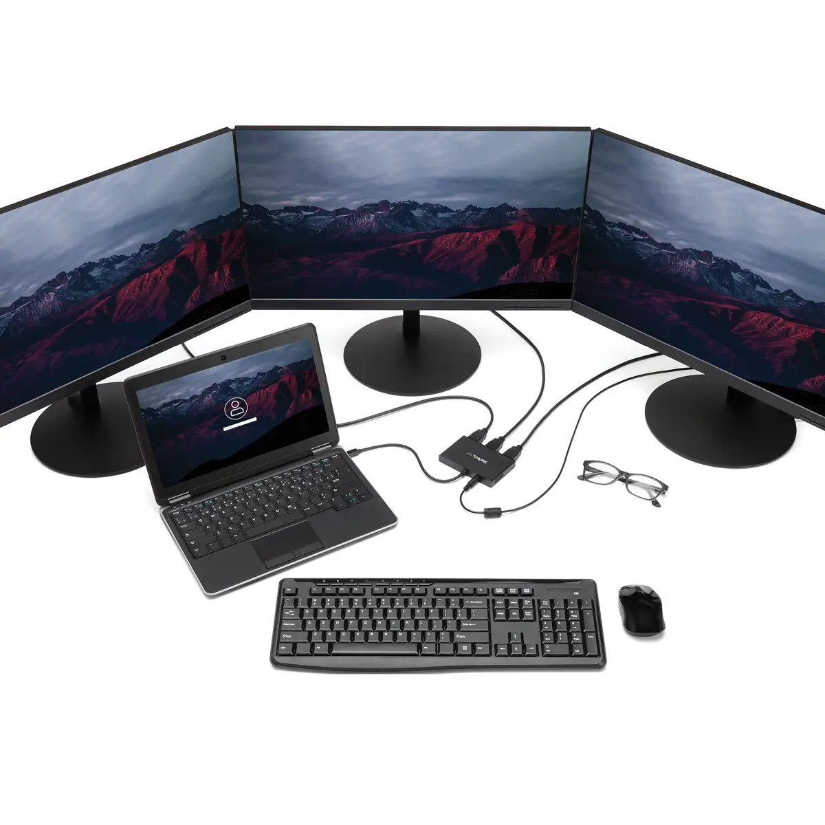 Mini DisplayPort auf 3xHDMI