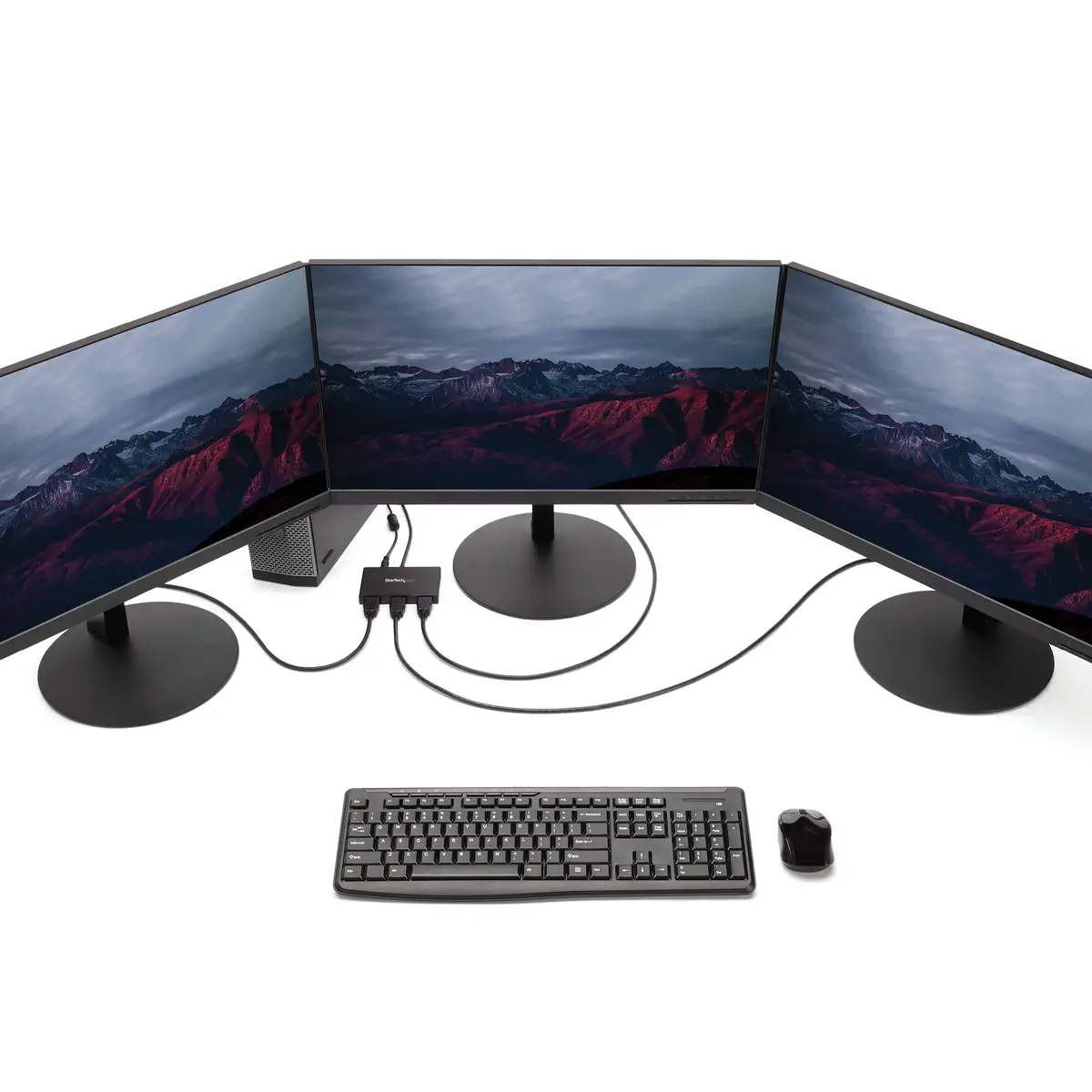 DisplayPort auf 3x HDMI Hub