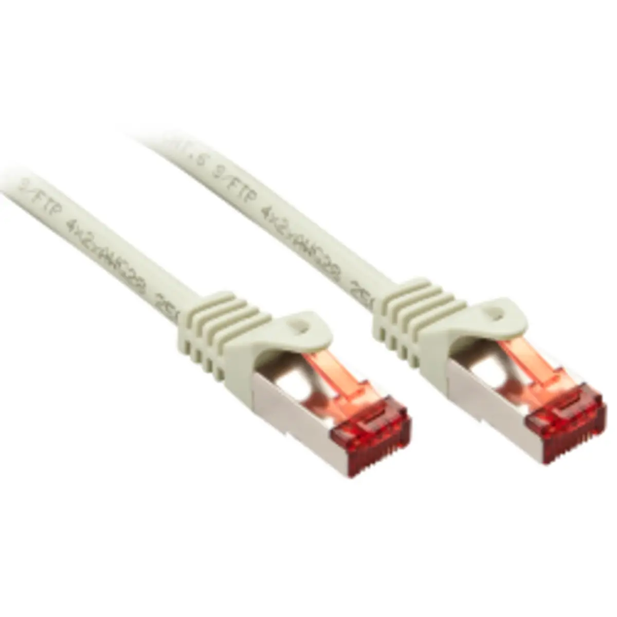 Patchkabel RJ-45 S/FTP Cat6 Grau 15 m