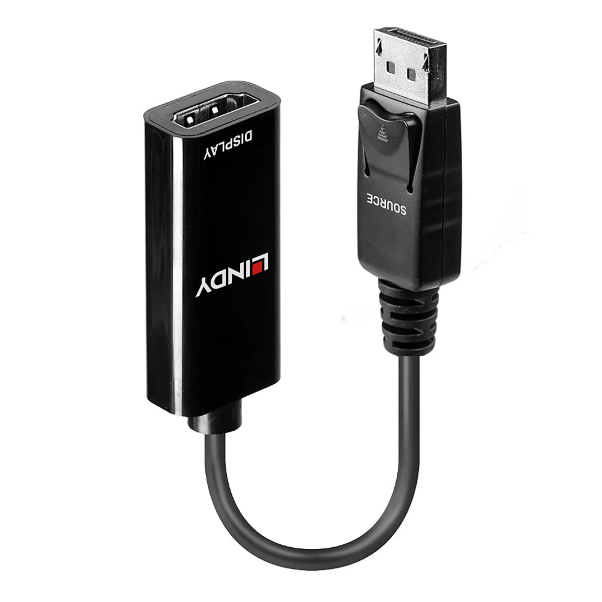 DisplayPort an HDMI 4K adaptorcable (passiv) black