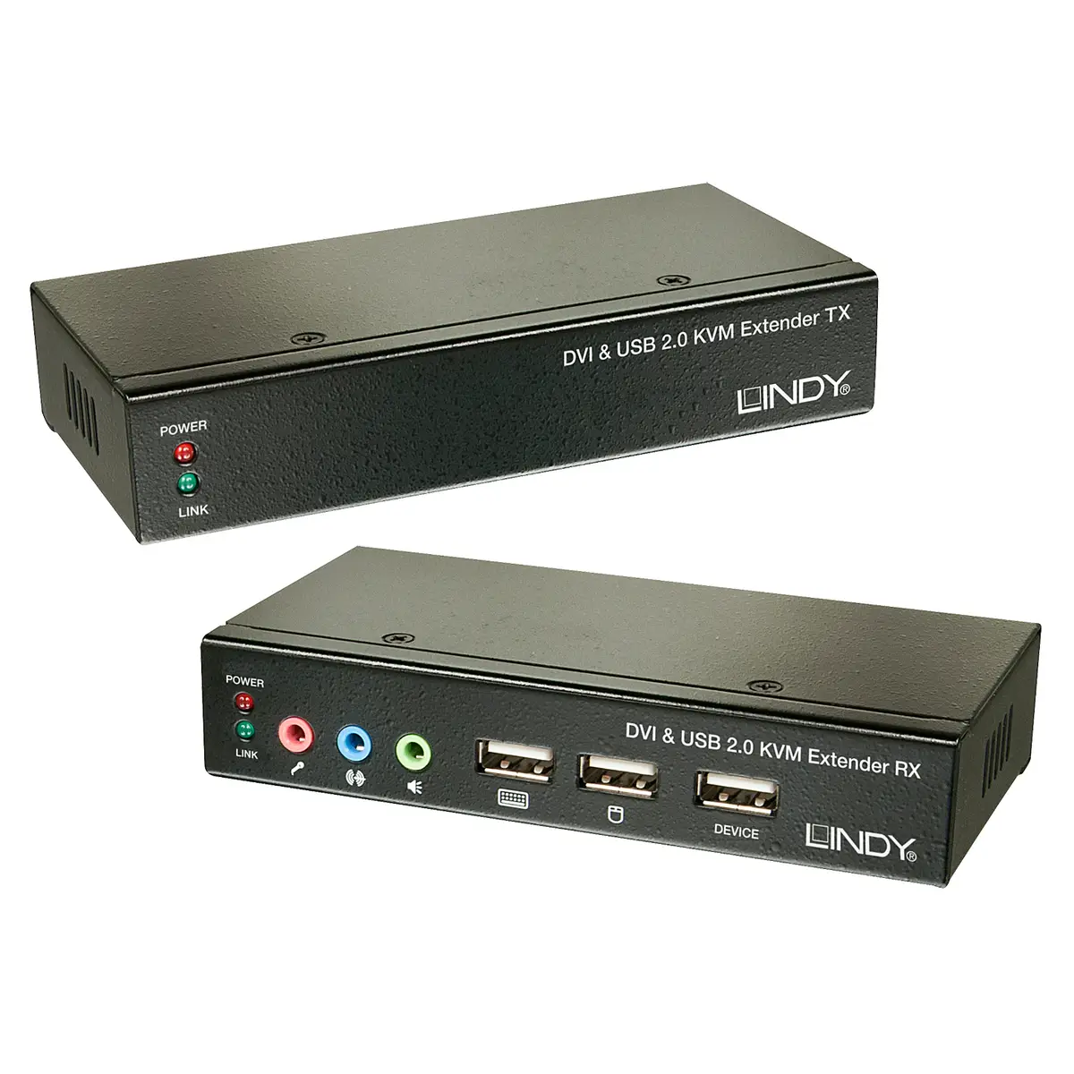 Cat. 5 KVM Extender Classic DVI/USB/Audio 50 m