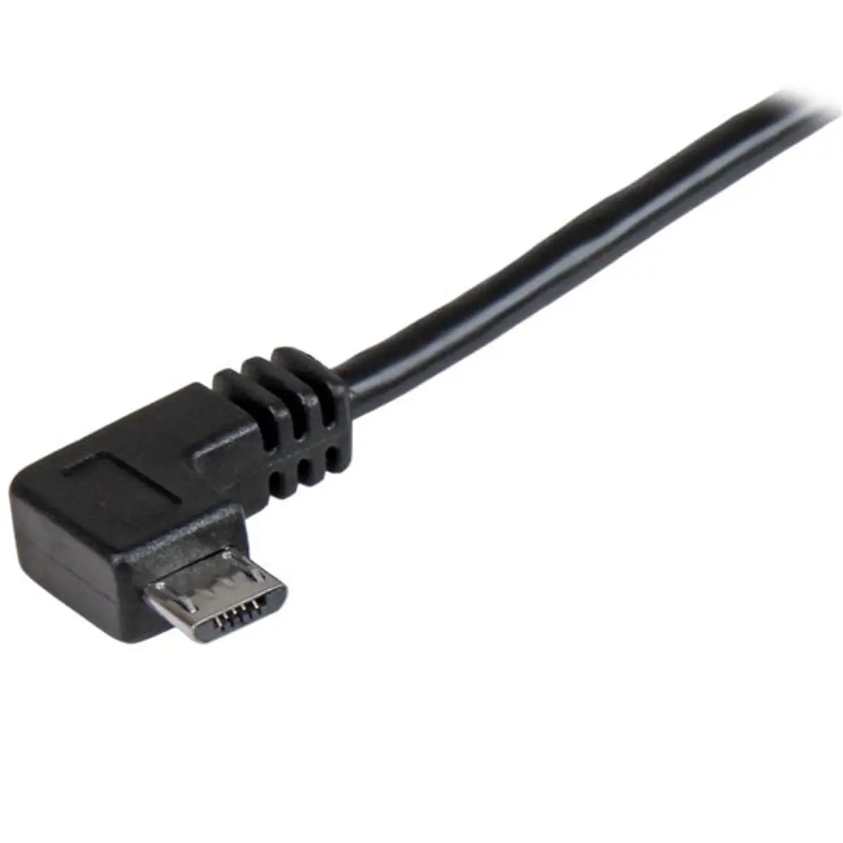 StarTech Micro USB charging/Sync cable plug/Winkelplug black 2m
