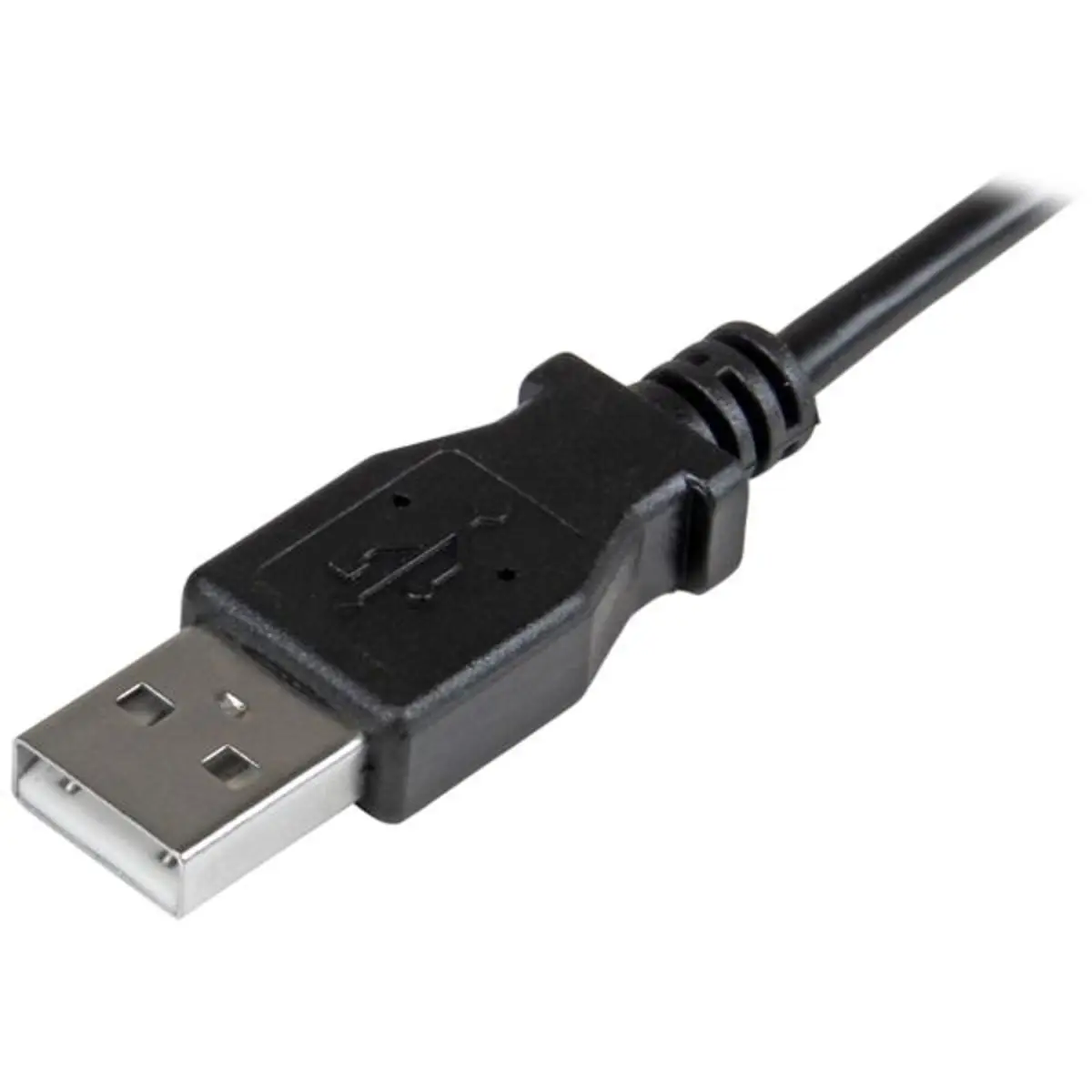 StarTech Micro USB charging/Sync cable plug/Winkelplug black 2m