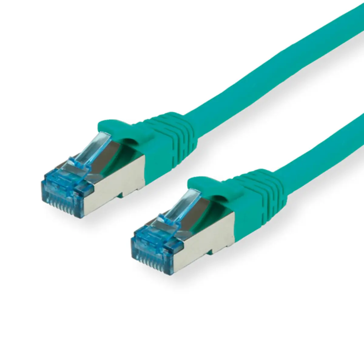 Patchkabel Cat6A RJ-45/RJ-45 Stecker/Stecker Grün 1m