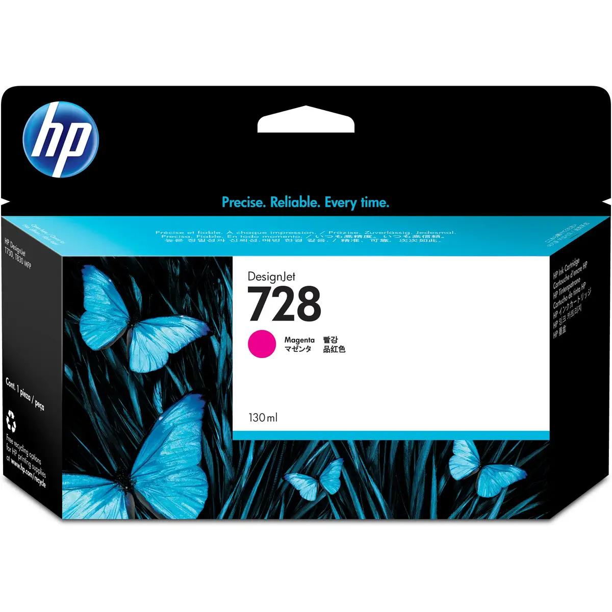 Ink Cartridge Nr. 728 130 ml Magenta