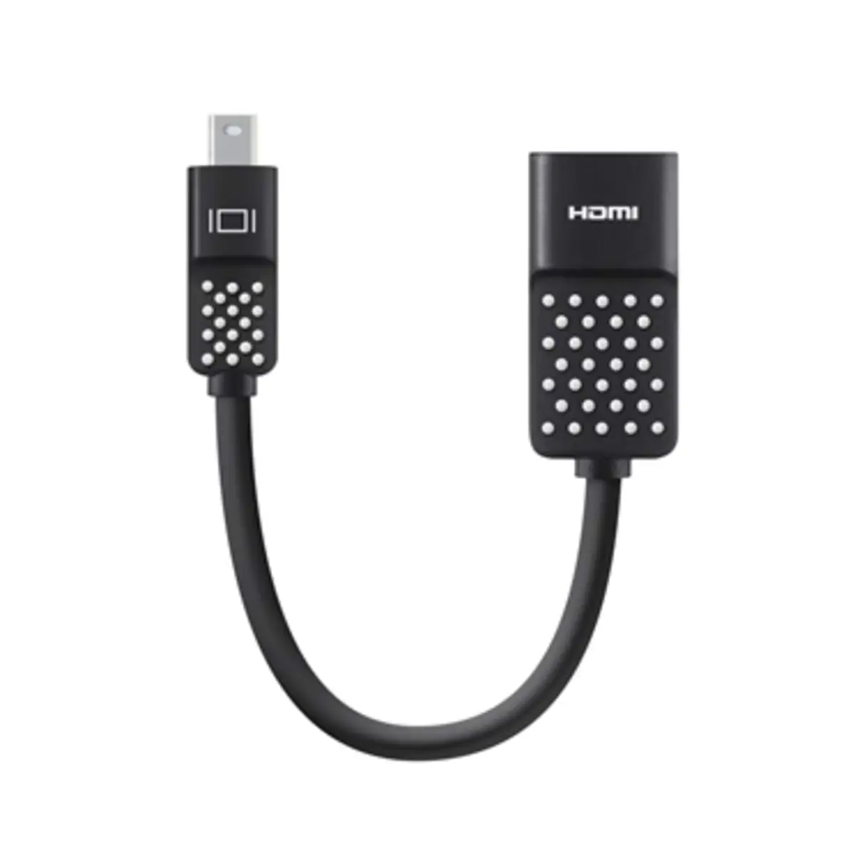 Mini DisplayPort to HDMI Adapter 4k Videoanschluß DisplayPort/HDMI Mini DisplayPort 12,7cm schwarz