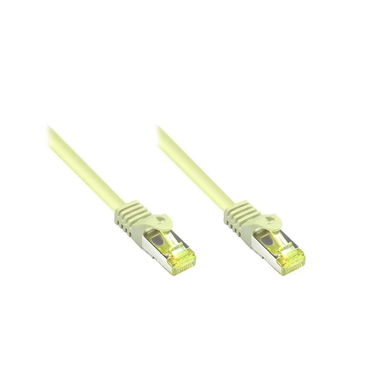 Patchkabel Cat7 RJ-45/RJ-45 Stecker/Stecker Grau 3m
