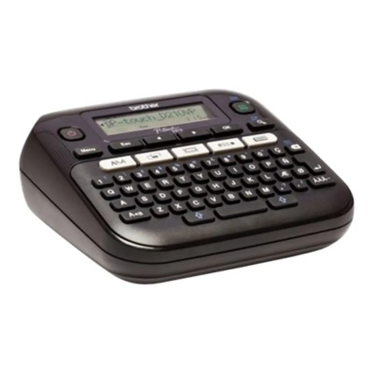 P-touch D210VP Desktop Beschriftungsgerät mit Koffer, Thermotransfer, 20mm/Sek., 180dpi
