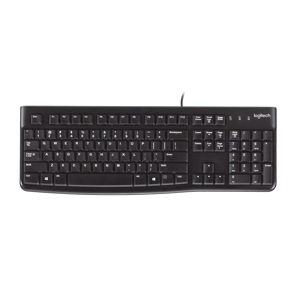 Keyboard K120 for Business USB schwarz Tastatur-Layout UK Englisch