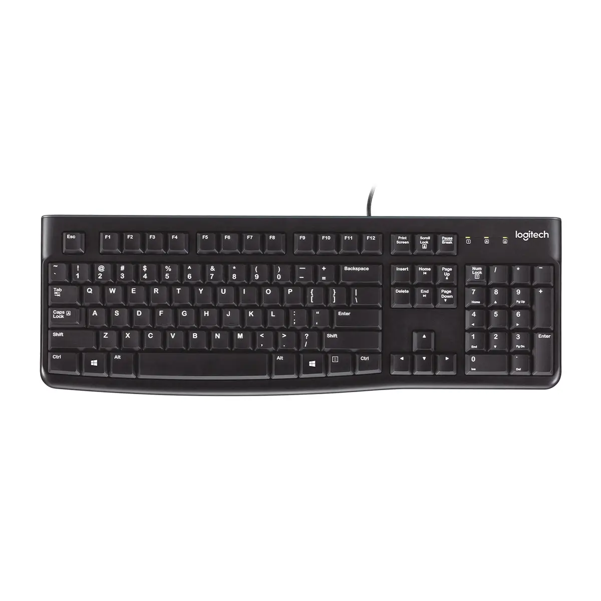 Keyboard K120 for Business USB black keyboard-Layout UK english