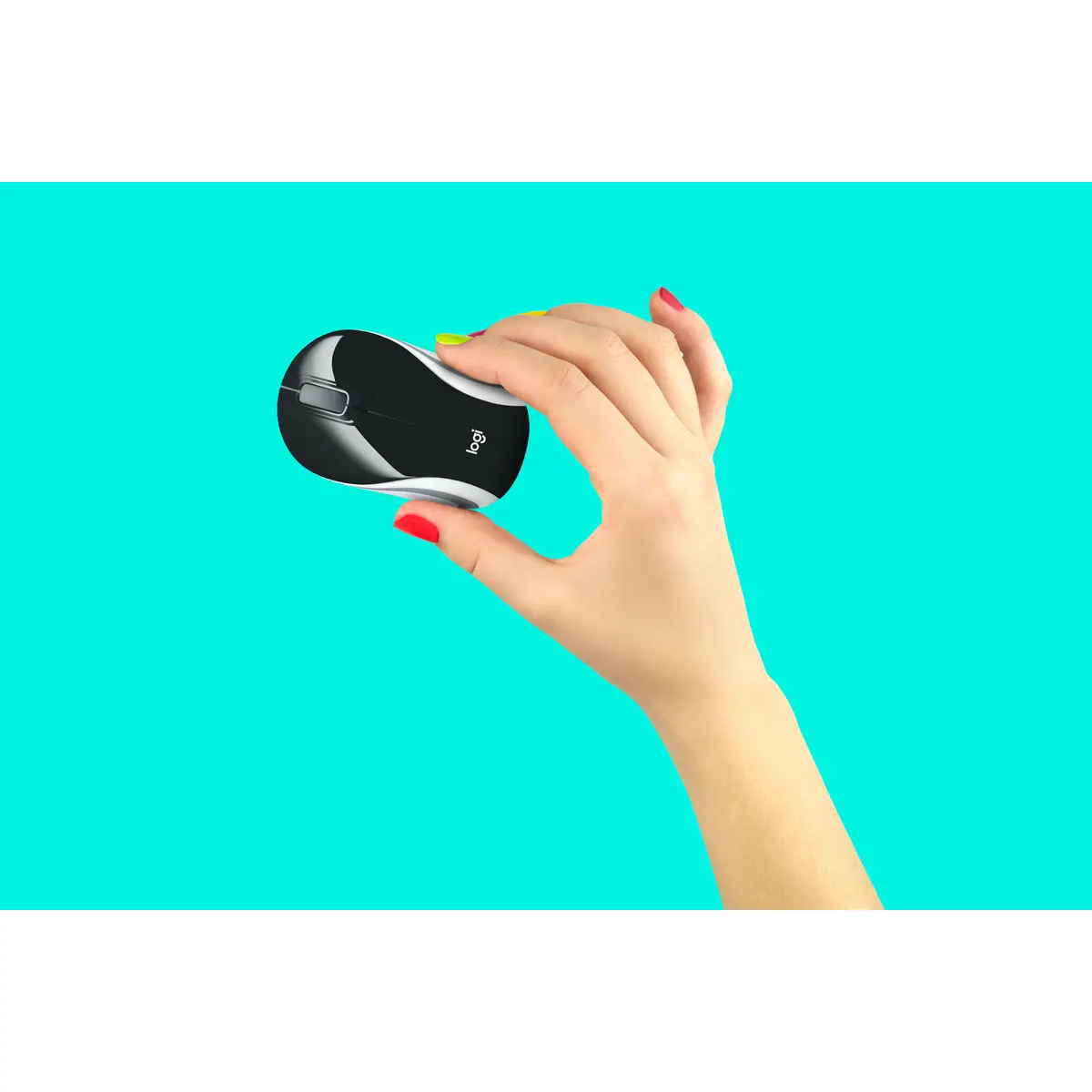 M187 anthracite Mini Mouse black