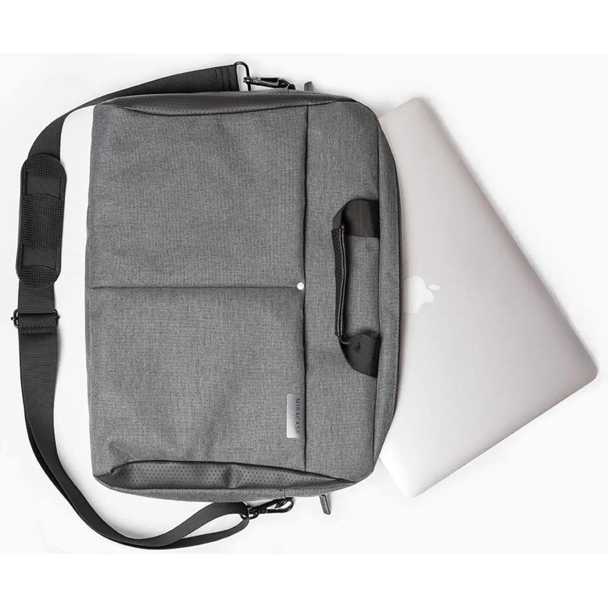 Prime Line MacBook Tasche 13” Grau/Schwarz