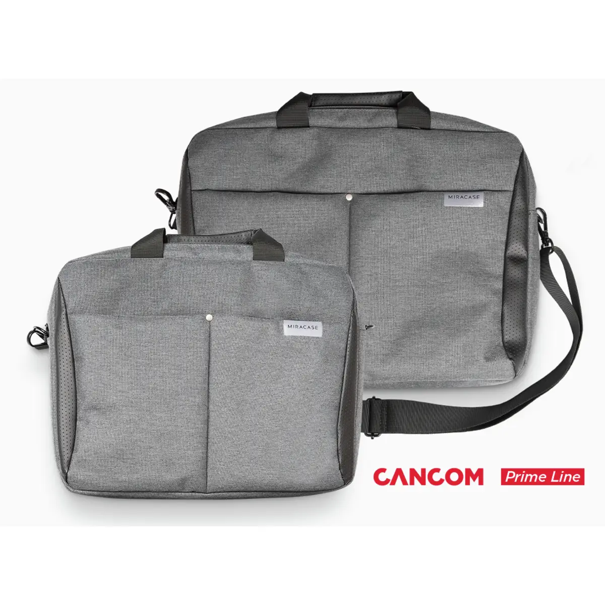 Prime Line MacBook Tasche 13” Grau/Schwarz