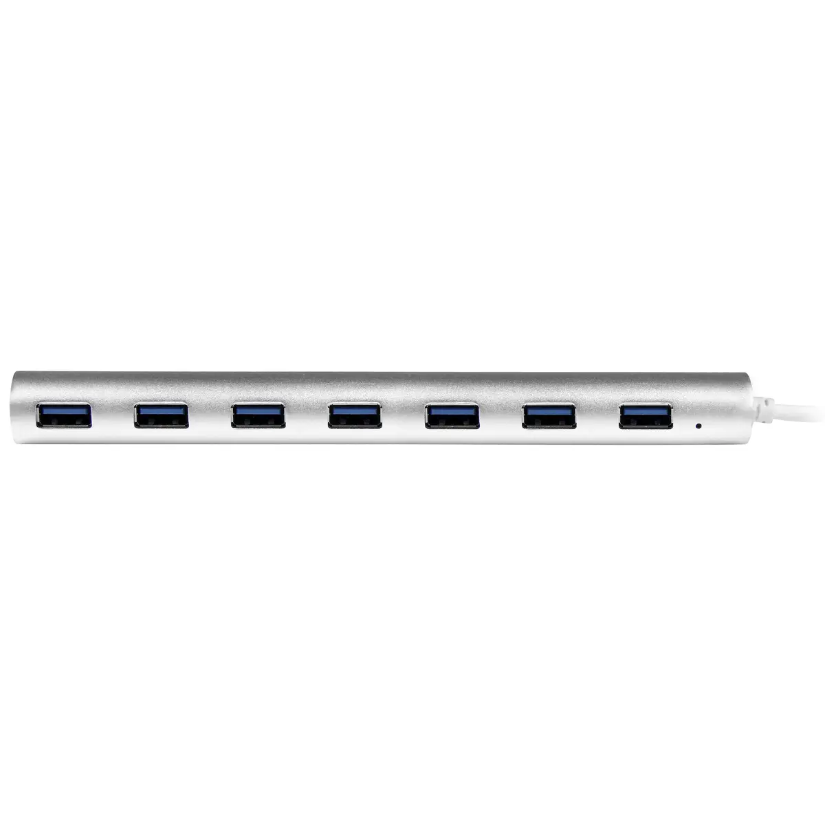 7-Port USB 3.0 Hub weiß/silber