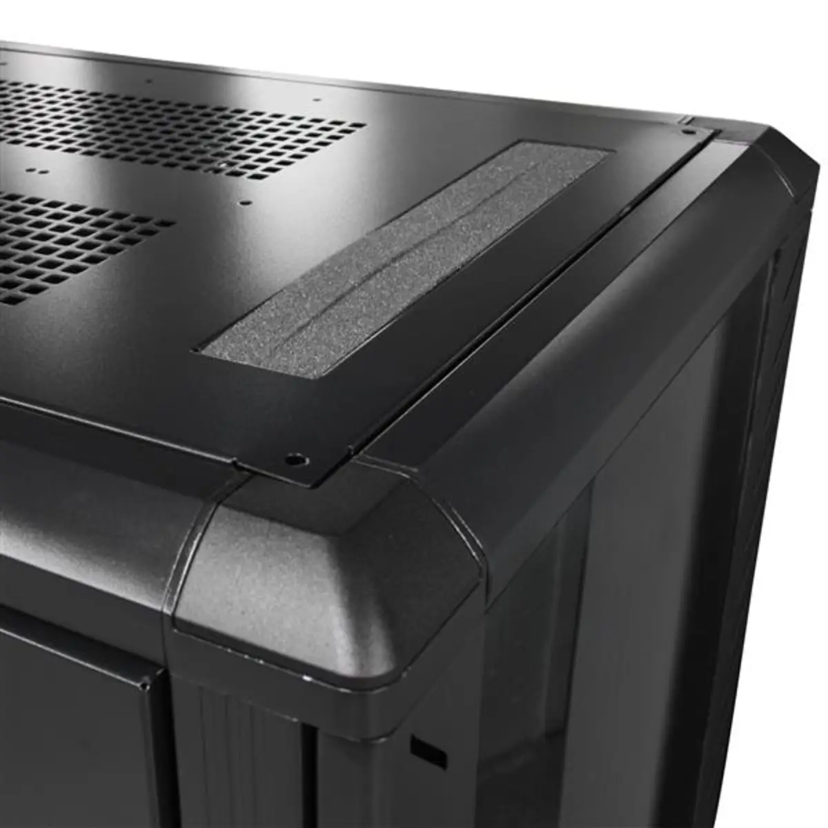 25HE Zerlegbares Server Rack Schrank mit Rollen