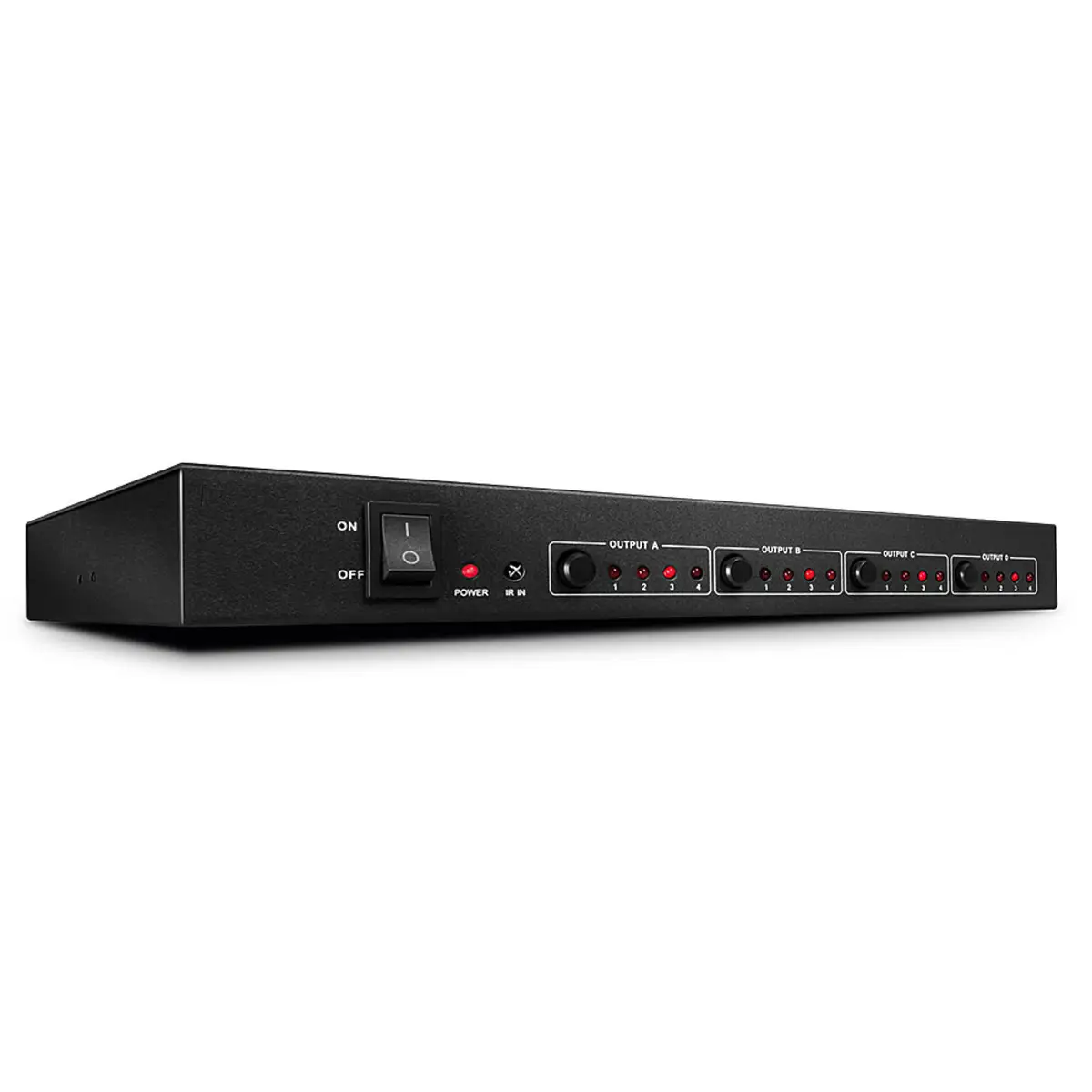 HDMI 4K UHD 4x4 Matrix Video/Audio-Schalter