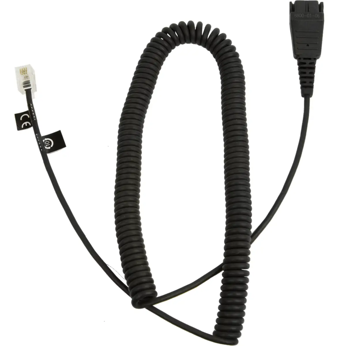 Headset-cable Quick Disconnect RJ-10 2 m