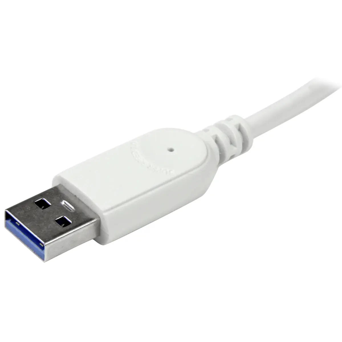 4-Port USB 3.0 Hub silber/weiß
