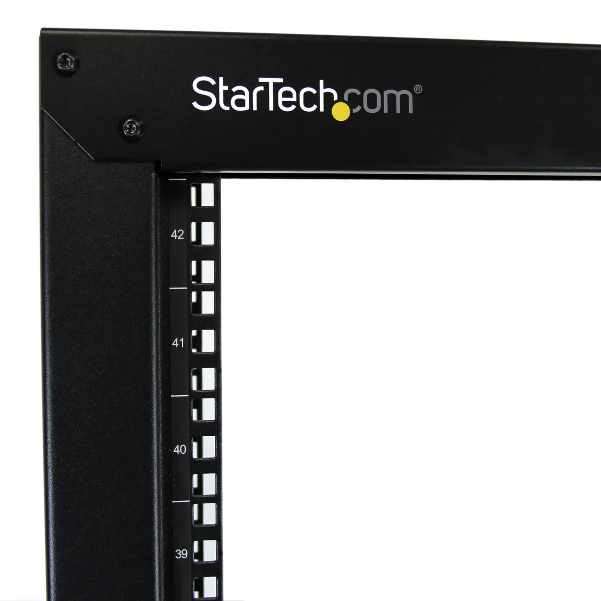 2 Post Server Rack mit Rollen 42HE
