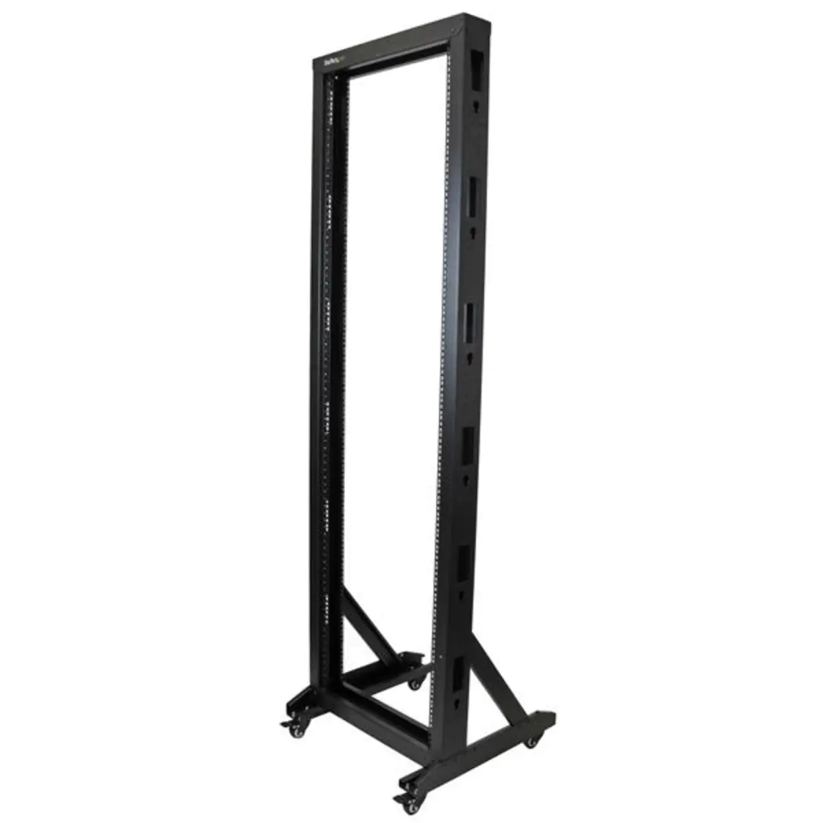 2 Post Server Rack mit Rollen 42HE