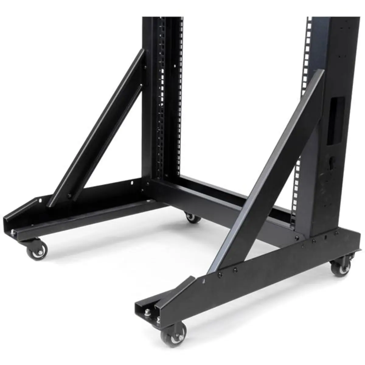 2 Post Server Rack mit Rollen 42HE