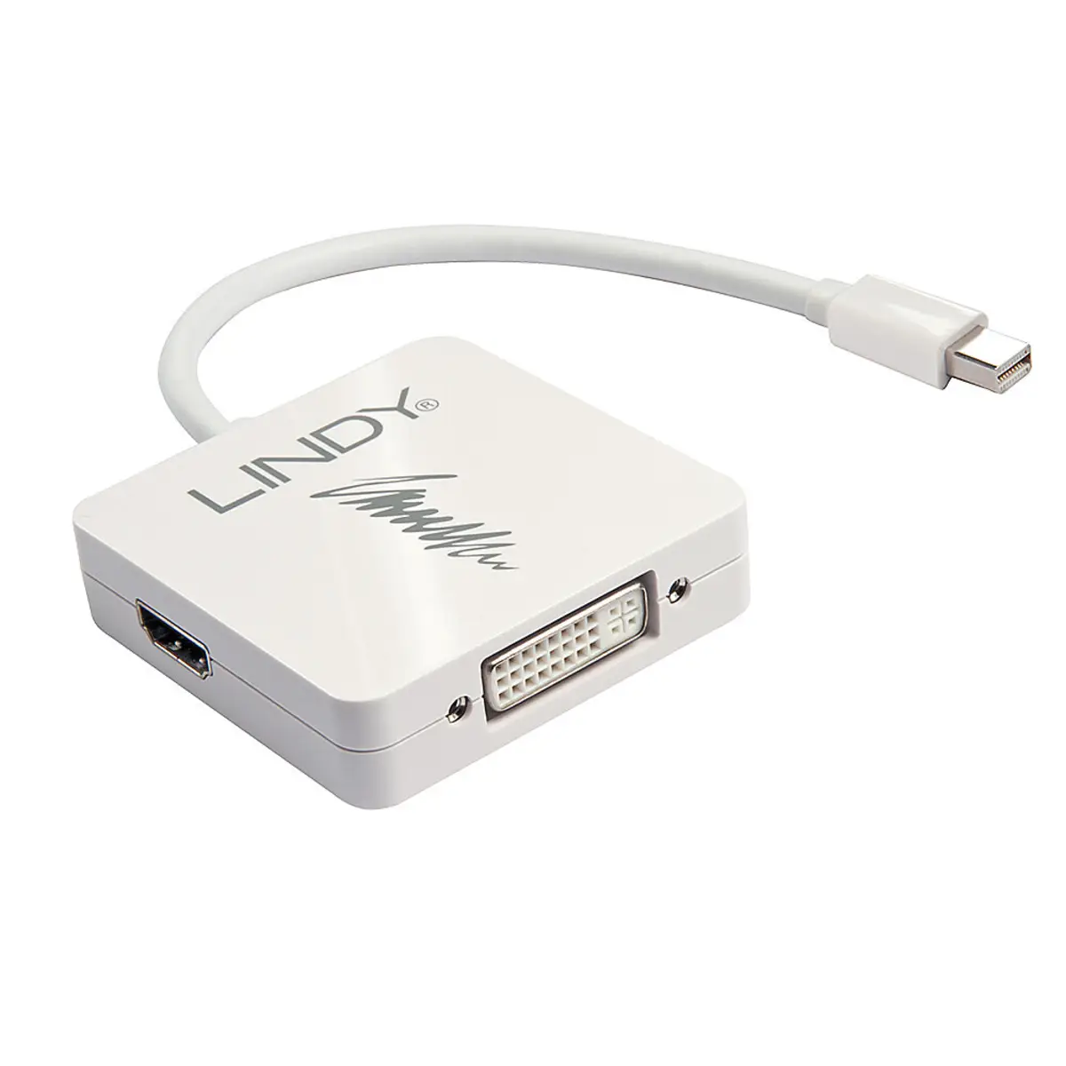 Mini-DP 1.2 an DP 4K60 / HDMI 4K30 / DVI adaptor