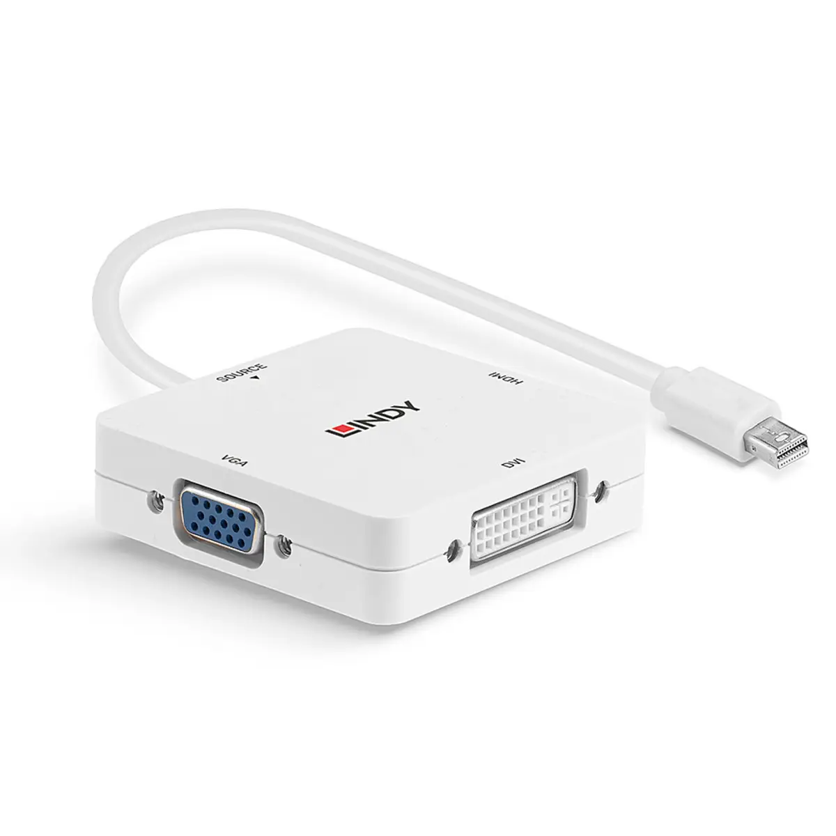 Mini-DisplayPort 1.2 an HDMI 4K30/DVI/VGA adaptor